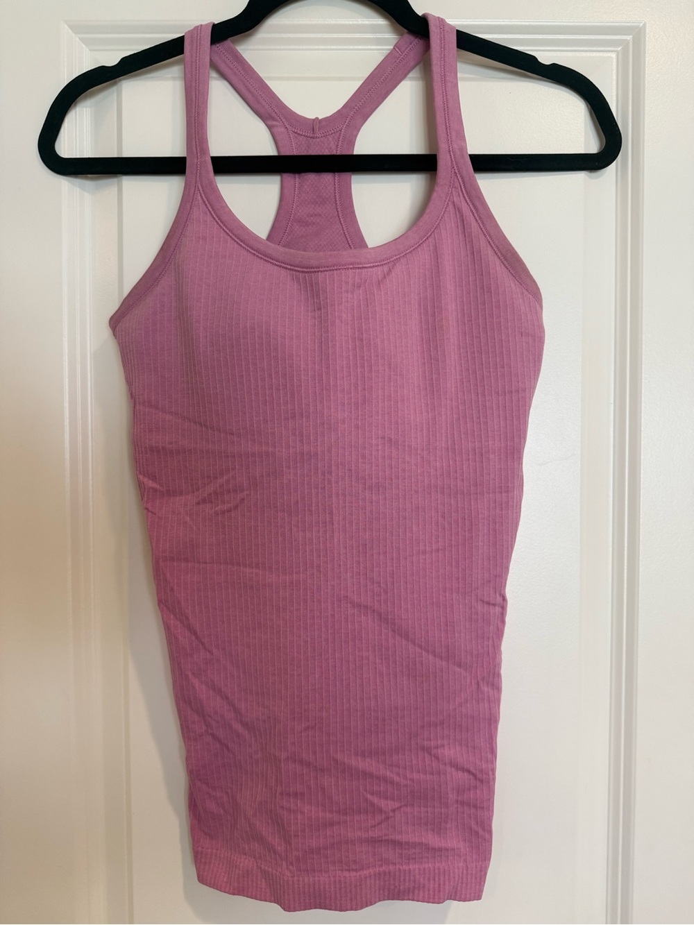lululemon athletica Ribbed Racerback Tank - Mauve Pink
